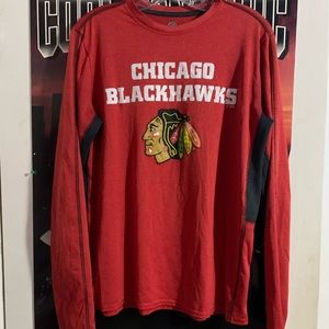NHL Chicago Blackhawks Active Long Sleeve Shirt